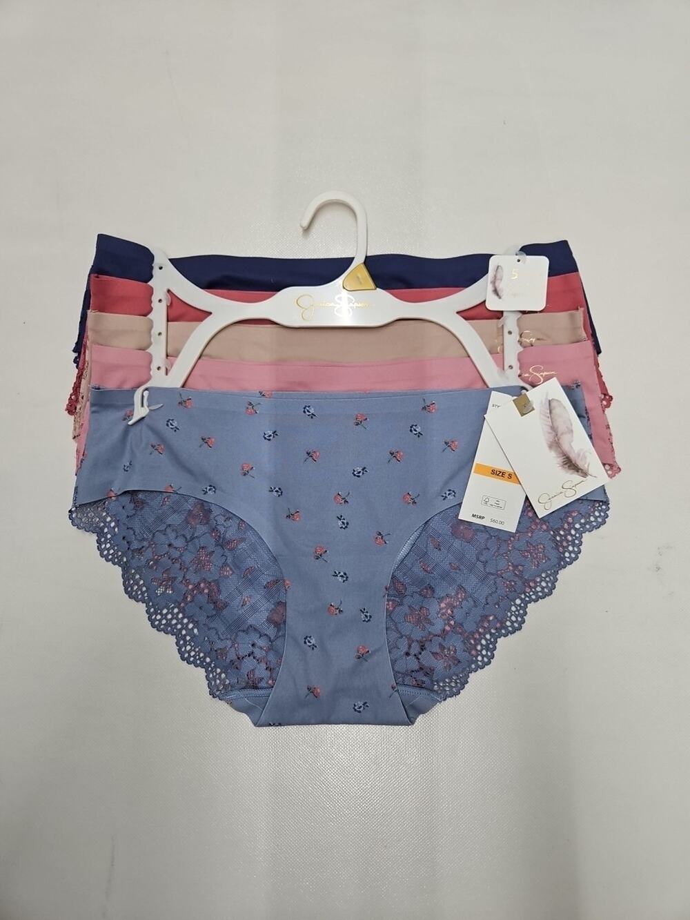 Jessica Simpson Ultra Flirty Hipster Fit Size Small Multicolor 5pk New